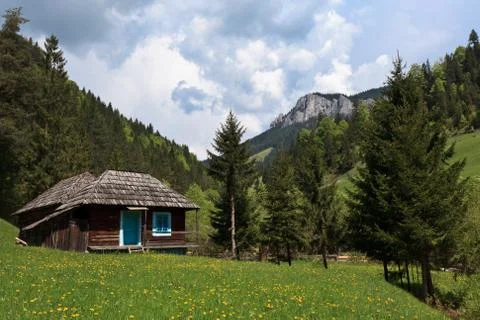 Rustic house Stock Photos