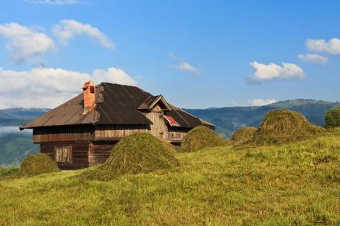 Rustic house Stock Photos