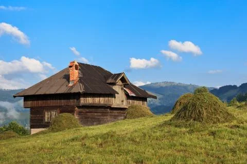 Rustic house Stock Photos