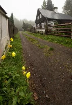 Rustic landscape in the czech republic Stock Photos