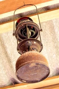 Rustic lantern Stock Photos