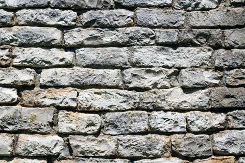 Rustic Limestone Wall Stock Photos