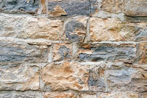 Rustic Limestone Wall Stock Photos
