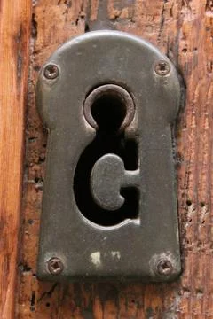 Rustic locks in the world Stock Photos