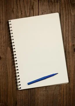 Rustic note pad backdrop Stock Photos