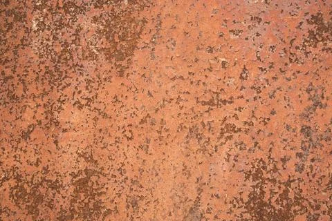 Rustic old red iron surface texture Stock Photos