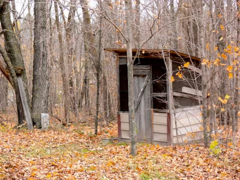 Rustic Outhouse Stock Photos