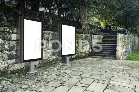 Rustic Park Mockup Template PSD