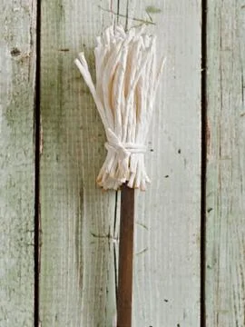 Rustic pastry brush Stock Photos