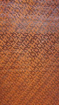 Rustic perforated metal vertical Stock Photos