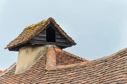 Rustic pigeon loft Stock Photos