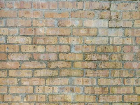 Rustic Red Brick Wall Texture Background with Natural Weathering Stock Photos