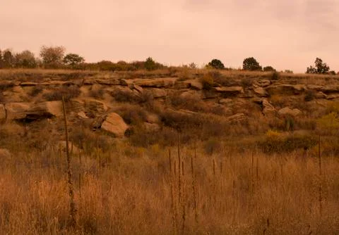Rustic Rock Landscape Stock Photos