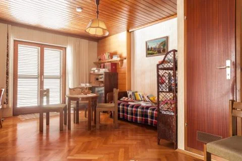 Rustic room Stock Photos