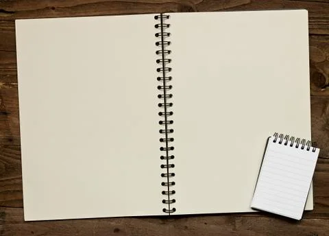 Rustic scrapbook double page spread Stock Photos