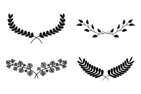 Rustic Shapes Stock Illustration