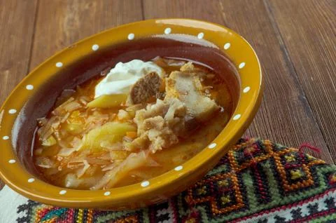 Rustic  shchi Stock Photos