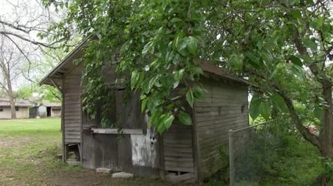 Rustic Shed Stock Footage 22423500