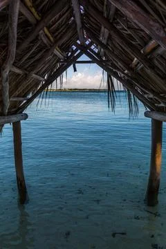 Rustic shelter Stock Photos