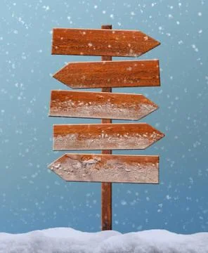 Rustic shield wrought snow weathered vintage Stock Photos