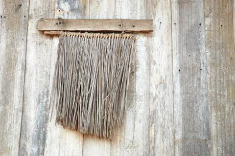 Rustic shutter-laos Stock Photos