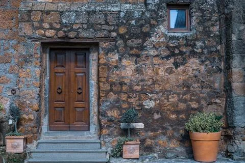 Rustic Stone Facade Stock Photos