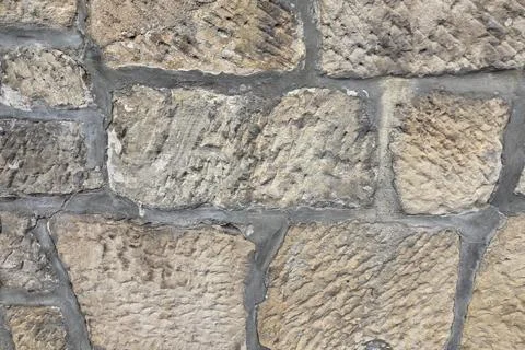 Rustic Stone Wall Texture for Architectural and Design Projects Stock Photos