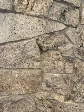 Rustic stone wall texture Stock Photos