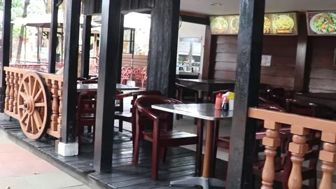 Rustic Style Restaurant 動画素材 245375680