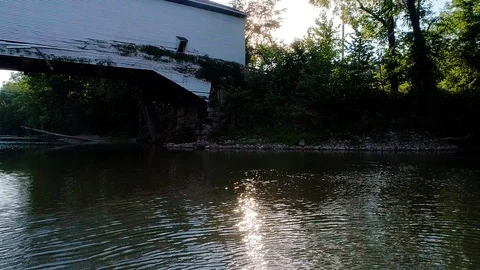 Rustic Sunset Video stock 97044476