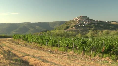 Rustic Tuscan Village Stock Footage 12059500