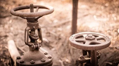 Rustic Valves Stock Photos
