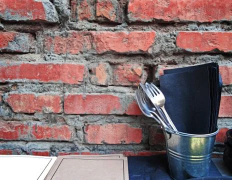 Rustic vintage set of fork Stock Photos