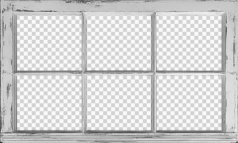 Rustic Vintage Window Frame Foto stock