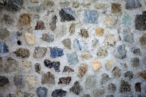 Rustic Wall in a Old Construction Stock Photos