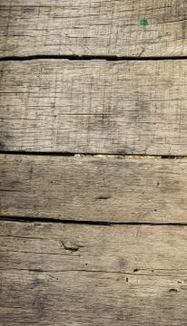 Rustic weathered barn wood background with knots and nail holes  vertical mob Stock Photos