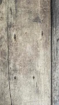 Rustic weathered barn wood background with knots and nail holes  vertical mob Stock Photos