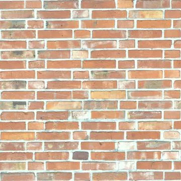 Rustic Weathered Red Brick Wall Texture Pattern Stock Photos