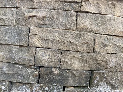 Rustic Weathered Sandstone Wall Texture Background Pattern Stock Photos