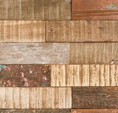A rustic weathered wood texture Stock Photos