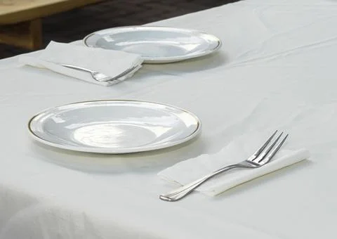 Rustic wedding tableware 写真素材