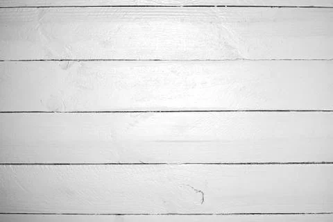 Rustic white wood background with slightly separated planks Stock Photos