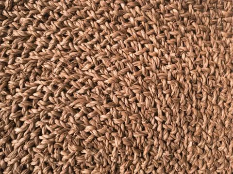 Rustic wicker texture background Stock Photos