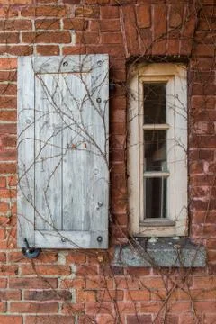 Rustic window Stock Photos