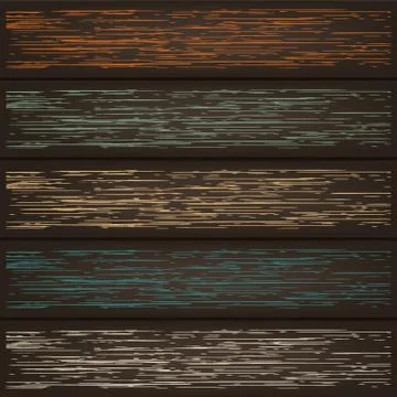 Rustic Wood Background Stock Illustration
