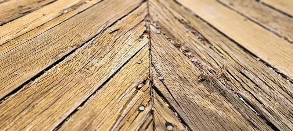 Rustic wood panel for background Stock Photos