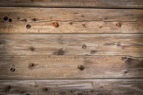 Rustic wood planks background with nice vignetting Stock Photos