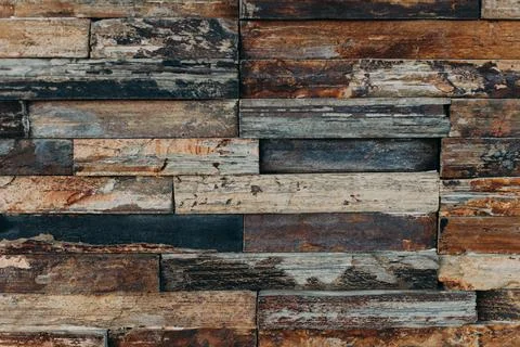Rustic wood texture or background. Stock Photos