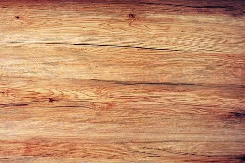 Rustic wooden board texture, table top view Stock Photos