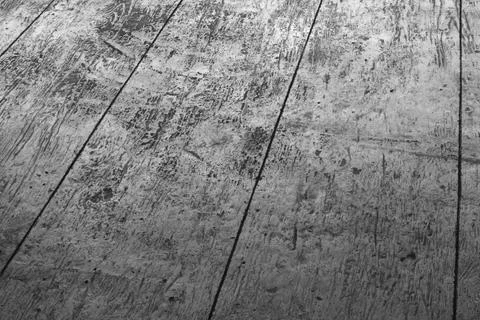 Rustic Wooden Plank Surface with Weathered Texture for Background Design Stock Photos
